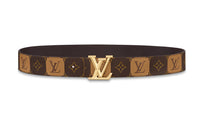 LOUIS VUITTON Lv Pyramide Stripes 40MM Reversible Belt Monogram