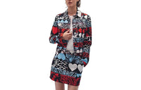 HERMES Denim Jackets Women's Multicolor
