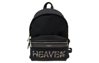 SAINT LAURENT Canvas Backpack Mini Women's Black