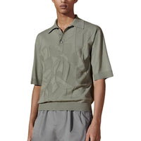 HERMES SS24 Polo Shirt Men's Sage Green