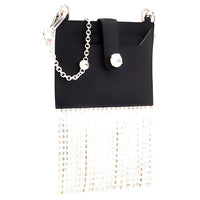 MIU MIU Calfskin Shoulder Bag, Crossbody Bag Women's Black
