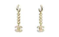CHANEL Earrings Women's Gold