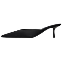 SAINT LAURENT Closed Toe Slippers Women's Black