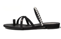 CHANEL Slip Resistant Flip Flops Women's Black