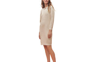 HERMES Long-Sleeved Dresses Women's Ecru