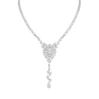 CHANEL 18K Gold Necklaces Unisex White
