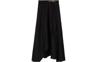 Loro Piana Asymmetric Draped Midi Dress