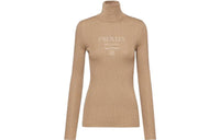 PRADA Logo intarsia Roll neck Jumper