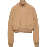 PRADA SS24 Jackets Coats Women's Camel Brown