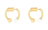 DIOR Earrings Women's Gold