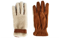 Loro Piana Knit Gloves Men's Tobacco