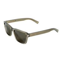 SAINT LAURENT Rectangular Sunglasses Men's Green