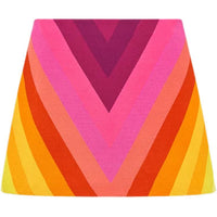 DIOR Casual Short Skirts Women's Multicolor