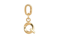 CELINE Brass Charm Bag Accessory Women's Gold