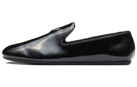 PRADA Triangle-logo Patent-finish Loafers