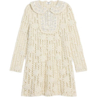 CELINE SS25 Long Sleeved Dress Women's Beige