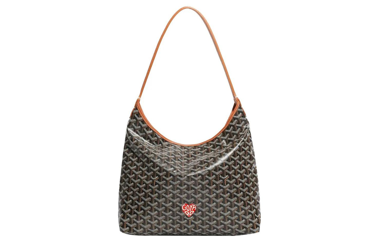 GOYARD Bohème Hobo Canvas With Leather Hobo Bag Shoulder Bag Shoulder Bag Women's