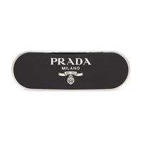 PRADA Metal Hair Clips Women's Black