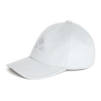 Loro Piana Cashmere Baseball Caps Men's Arctic Blue
