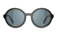 CHANEL Oval Sunglasses Unisex Black