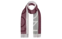 LOUIS VUITTON Knit Scarves Unisex Burgundy