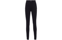 MIU MIU Logo patch Zipped Jersey Leggings