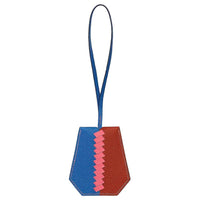 HERMES Epsom Calfskin Bag Accessories Women's Blue & Multicolor