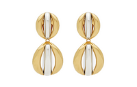 SAINT LAURENT Metal Earrings Women's Gold