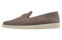PRADA Casual Shoes Men's Sand Gravel Gray