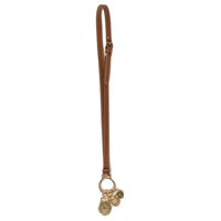 MIU MIU Cow Leather Bag Accessory Women's Cognac