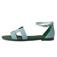 HERMES Santorini Strap Sandals Women's Sky Blue