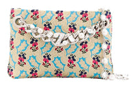 MIU MIU Fabric Handbag Shoulder Bag Women's Multicolor