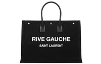 SAINT LAURENT Rive Gauche Tote Bag Black