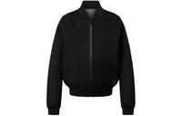 LOUIS VUITTON Reversible Double Face Wool-Silk Blend Bomber
