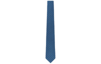 LOUIS VUITTON Silk Tie Men's Blue
