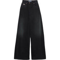 PRADA Wide Leg Denim Jeans