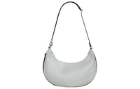 CELINE AVA Smooth Cow Leather Handbag Shoulder Bag Handbag Medium Size Unisex Light Gray