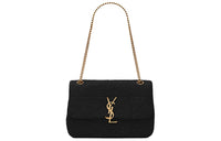 SAINT LAURENT Jamie Leather Shoulder Bag, Crossbody Bag, Shoulder Bag Women's Black