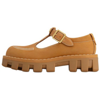LOUIS VUITTON LV Checker Platform Mary Jane Shoes Men's Brown