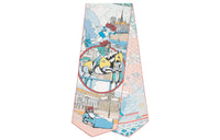 HERMES Silk Scarves Women's Pink
