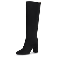 LOUIS VUITTON Donna Knee-high Boots 8.5cm Women's Gray