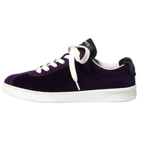 CHANEL Low Top Stylish Skateboarding Shoes Women's Purple