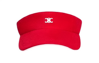 CELINE Cotton Hats & Caps Women's Red