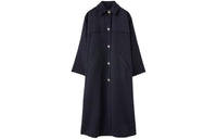 Loro Piana Ardis Coat Coats Women's Marine Blue