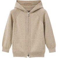 Loro Piana SS24 Knitwear Earth Brown Kids'