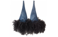 MIU MIU SS24 Tank Tops Women's Blue