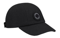 HERMES Wool Baseball Caps Unisex Black