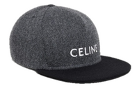 CELINE Baseball Caps Unisex Gray