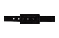 SAINT LAURENT Solid Color Rectangular Pin Buckle Belt Women's Black