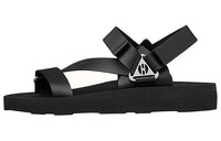 HERMES Cuzco Beach Sandals Men's Black